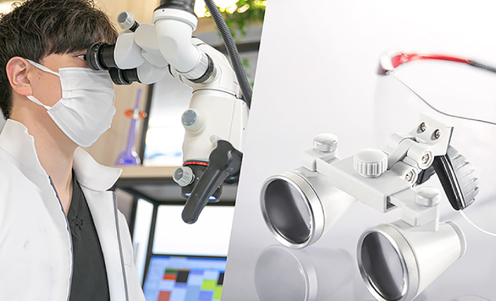 ルーペによる保険診療の拡大視野